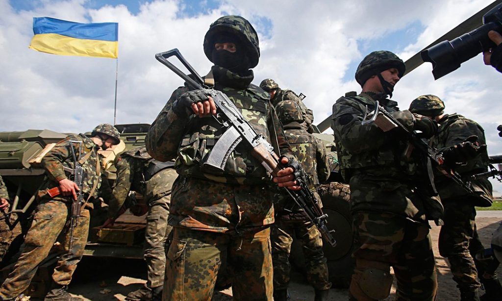 Ukraine soldiers