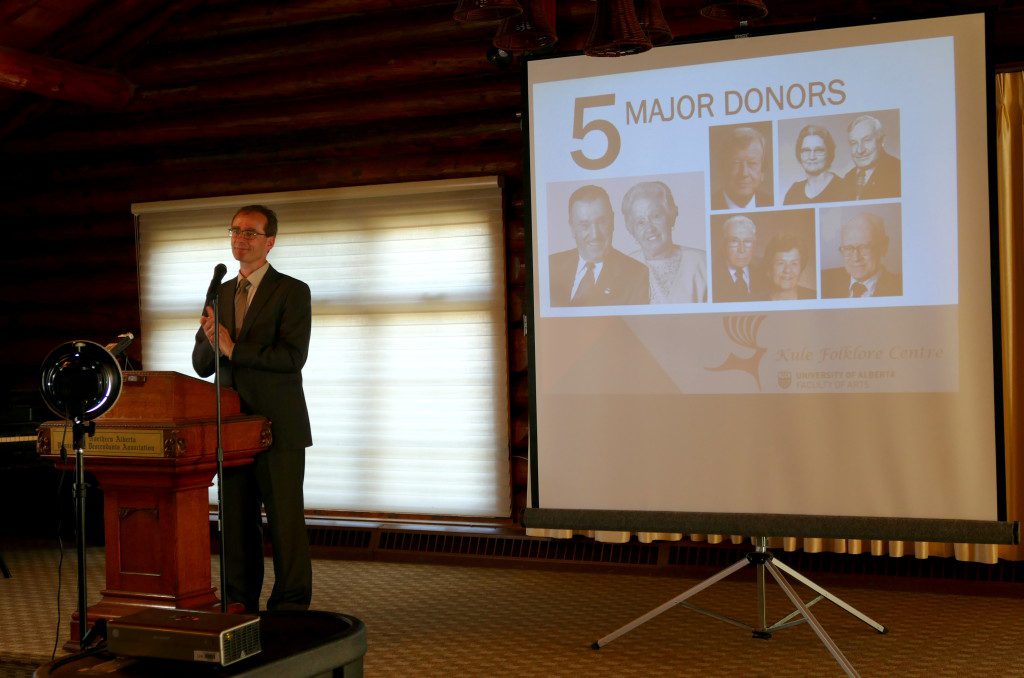 Andriy Nahachewsky, Director of the Kule Folklore Centre