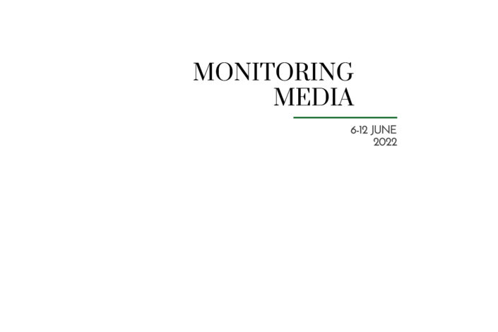 CIUS weekly report on media coverage of Ukrainian affairs, 06–12 June 2022