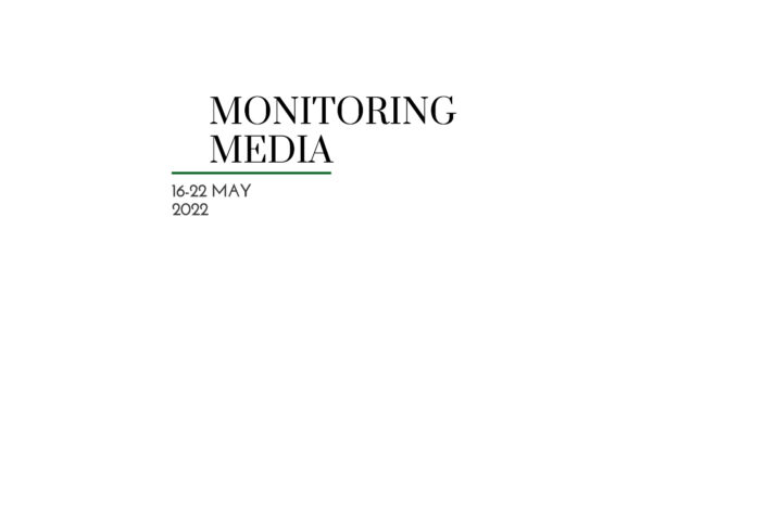 CIUS weekly report on media coverage of Ukrainian affairs, 16–22 May 2022