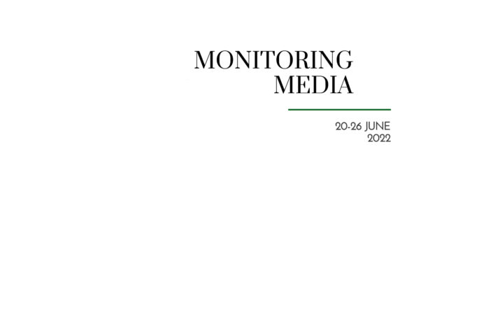 CIUS weekly report on media coverage of Ukrainian affairs, 20–26 June 2022