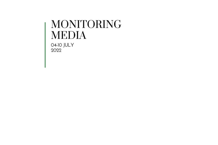CIUS weekly report on media coverage of Ukrainian affairs, 04–10 July 2022