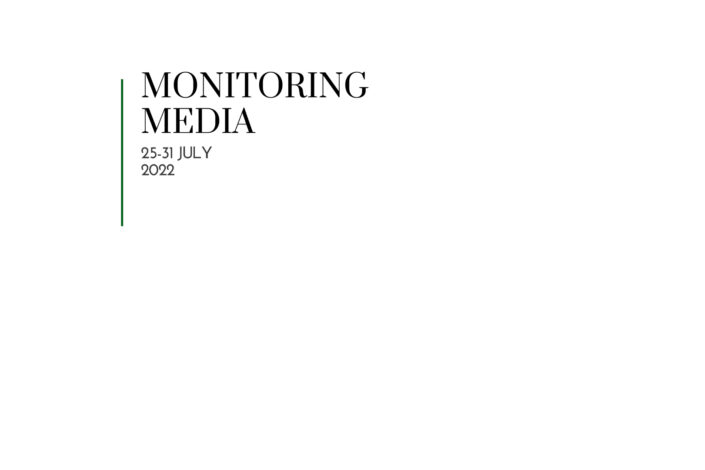 CIUS weekly report on media coverage of Ukrainian affairs, 25–31 July 2022