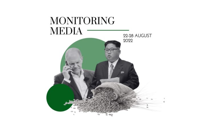 CIUS weekly report on media coverage of Ukrainian affairs, 22–28 August 2022