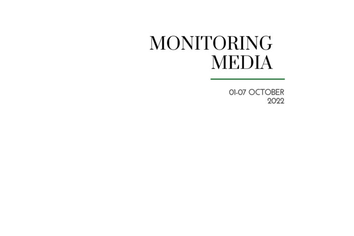 CIUS weekly report on media coverage of Ukrainian affairs, 1–7 October 2022