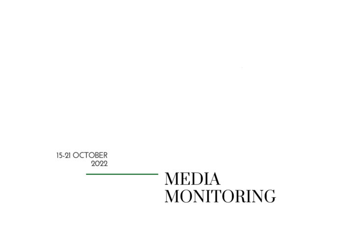 CIUS weekly report on media coverage of Ukrainian affairs, 15–21 October 2022
