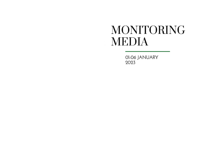 CIUS weekly report on media coverage of Ukrainian affairs, 1–6 January 2023