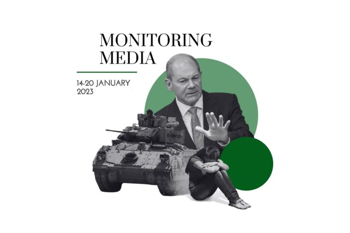 CIUS weekly report on media coverage of Ukrainian affairs, 14–20 January 2023