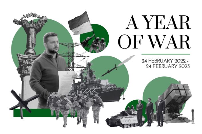 A year of war: 24 February 2022 - 24 February 2023
