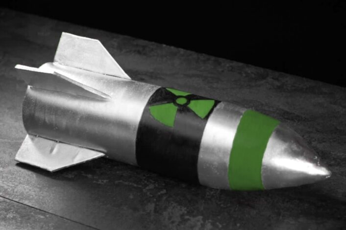 A nuclear missile