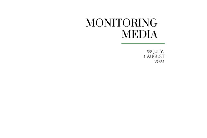 CIUS weekly report on North American media coverage of Ukrainian affairs, 29 July–4 August 2023