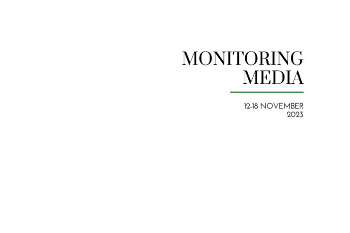 CIUS weekly report on North American media coverage of Ukrainian affairs, 12–18 November 2023
