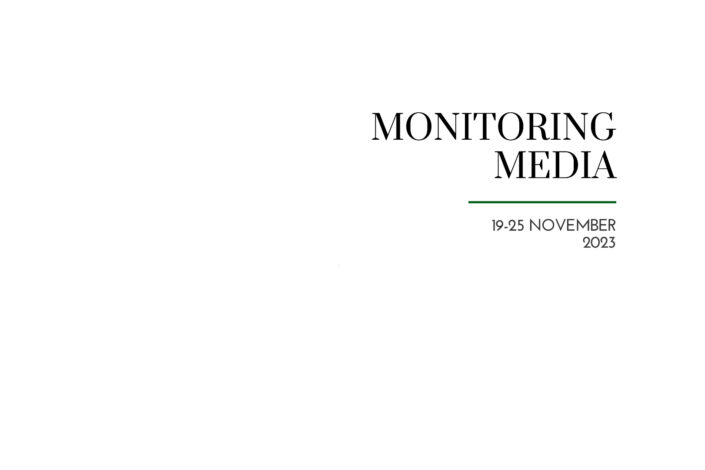 CIUS weekly report on North American media coverage of Ukrainian affairs, 19–25 November 2023