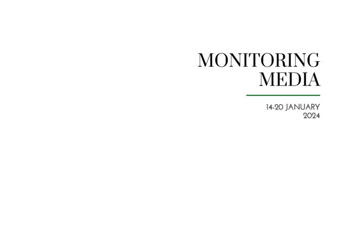 CIUS weekly report on North American media coverage of Ukrainian affairs, 14–20 January 2024