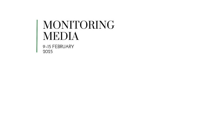 CIUS weekly report on North American media coverage of Ukrainian affairs, 9–15 February 2025